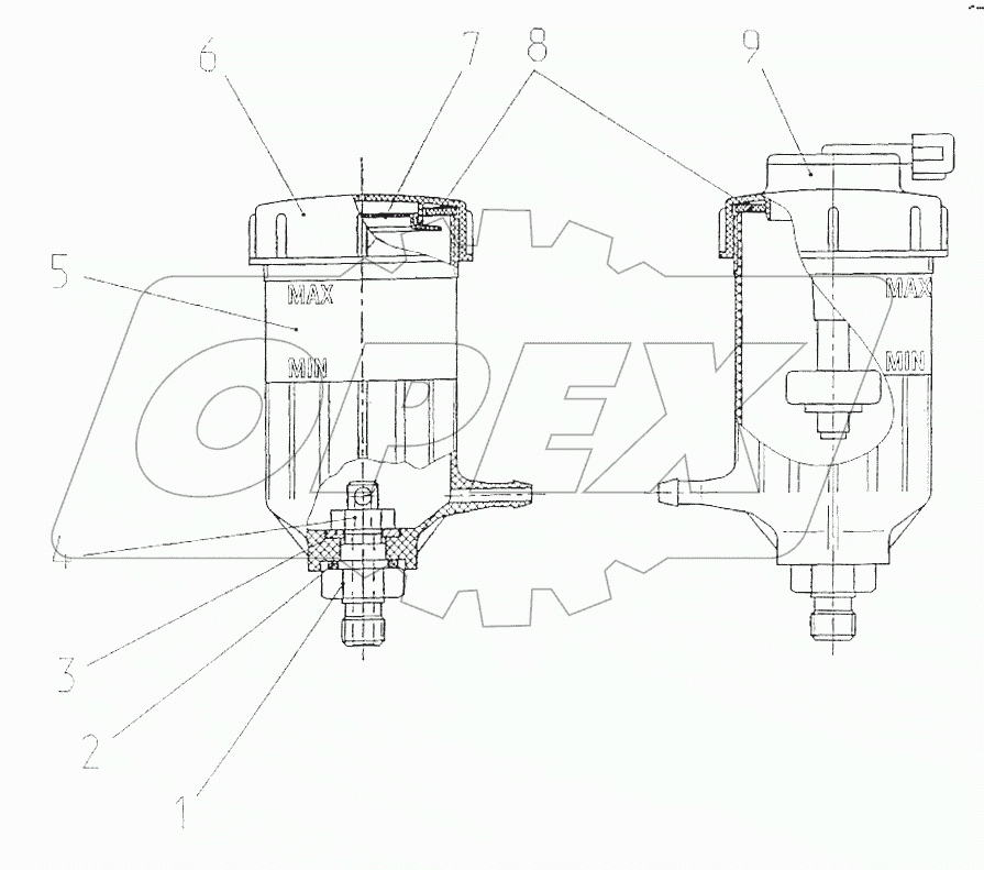 Бачки тормозной жидкости
