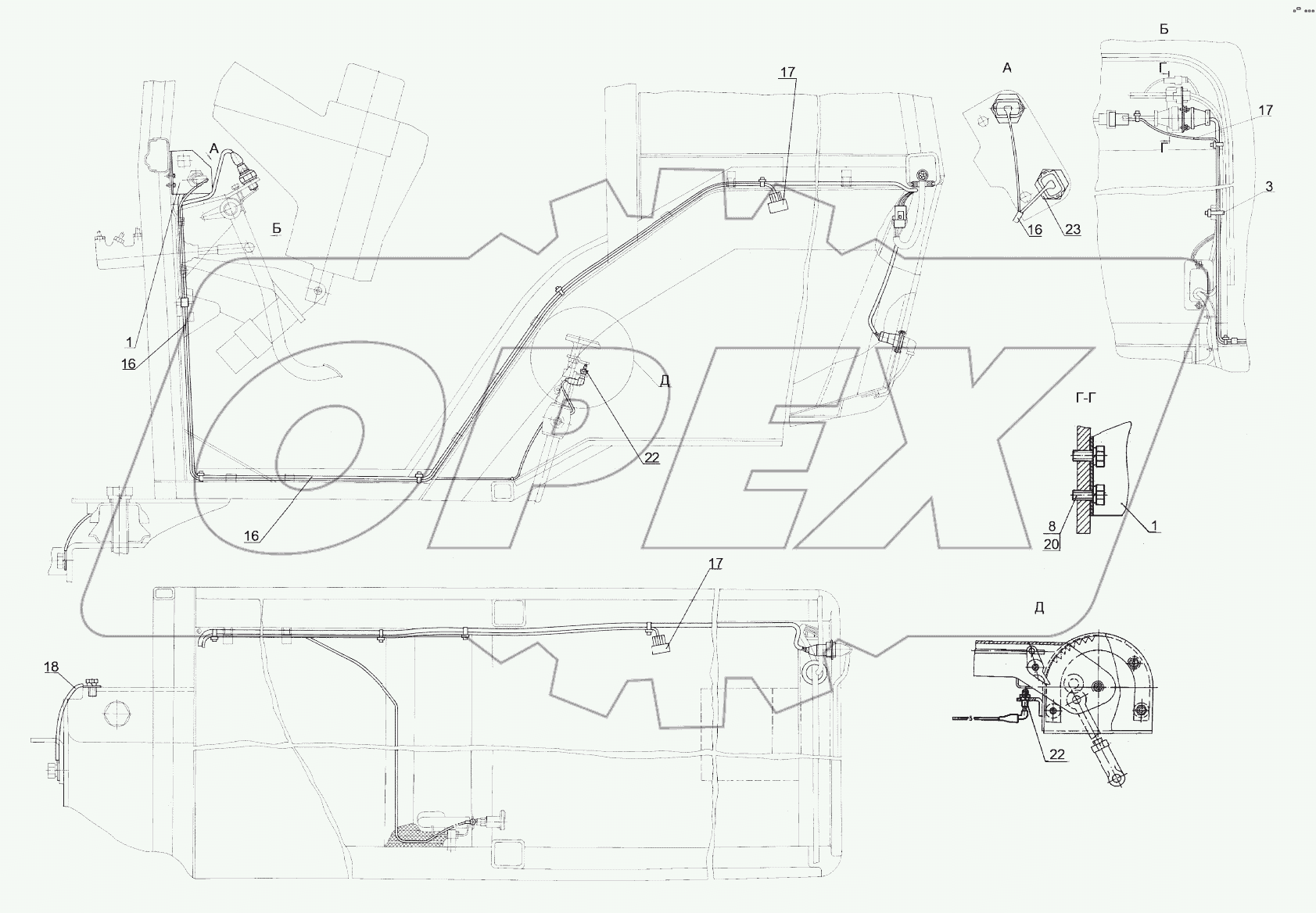 Электрооборудование кабины