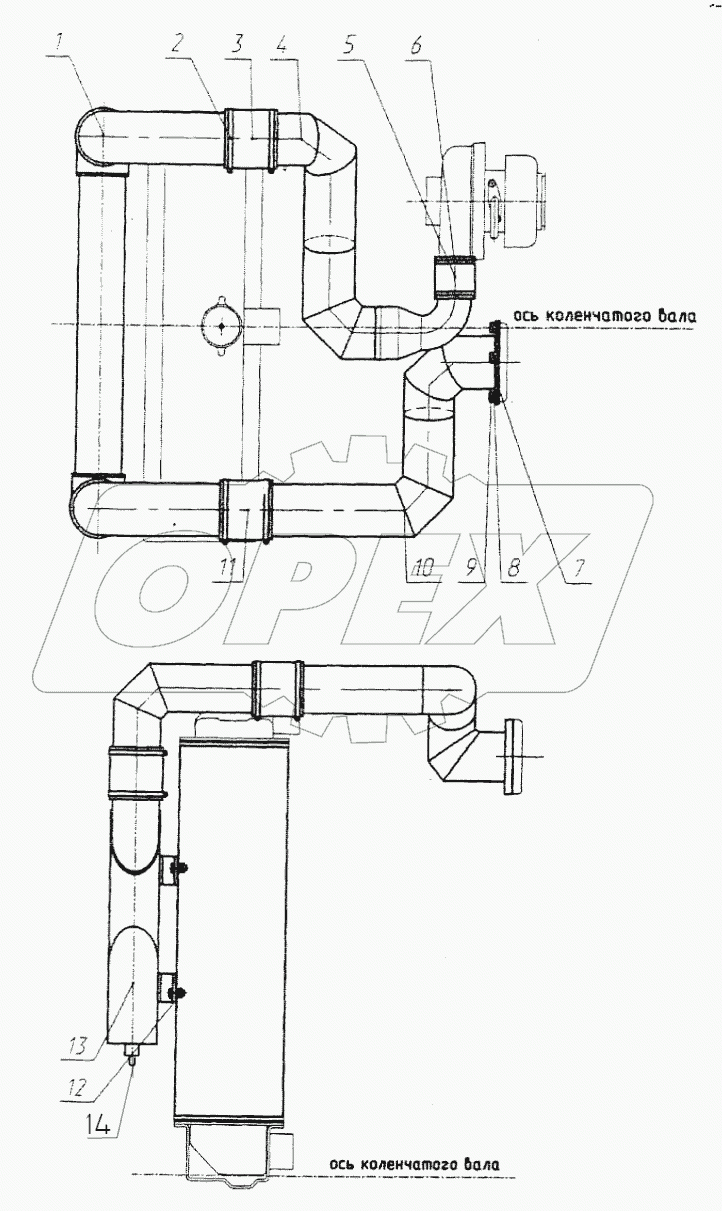 Установка охладителя