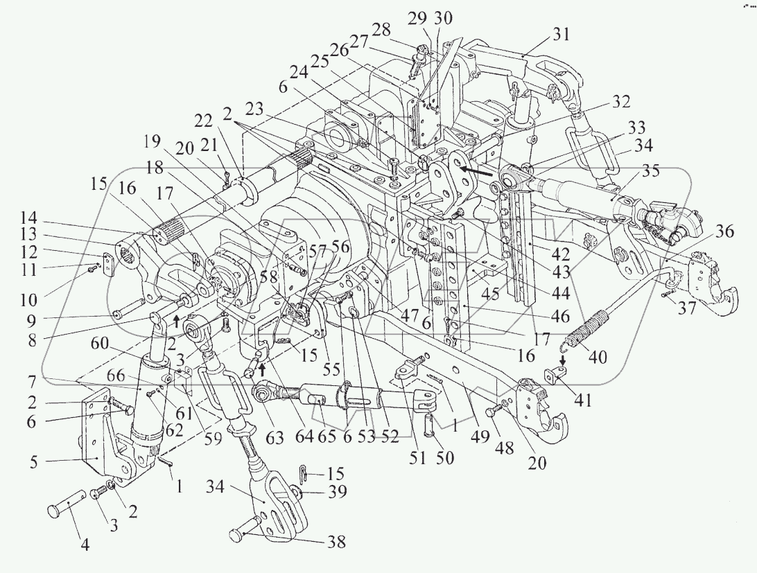 Устройство навесное