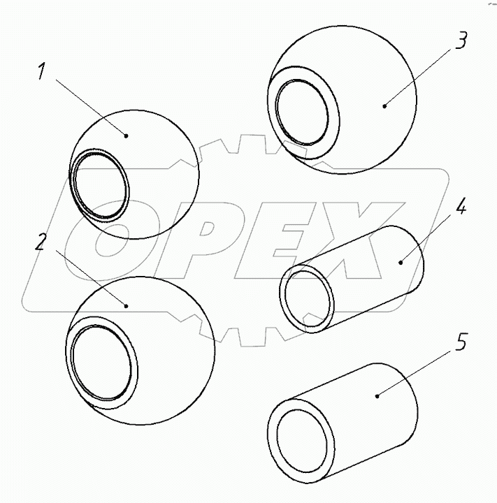 Шарниры и переходные элементы