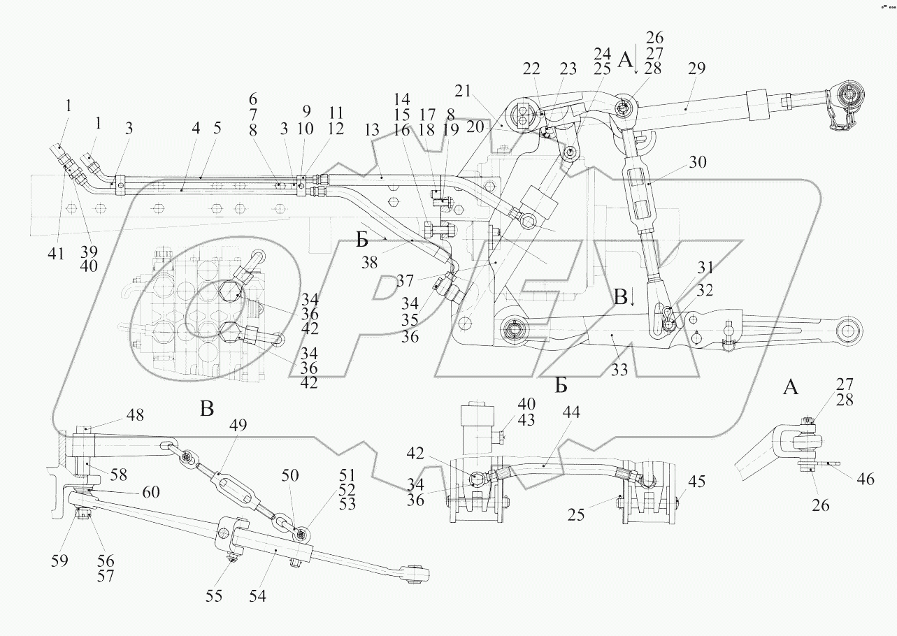 Переднее навесное устройство