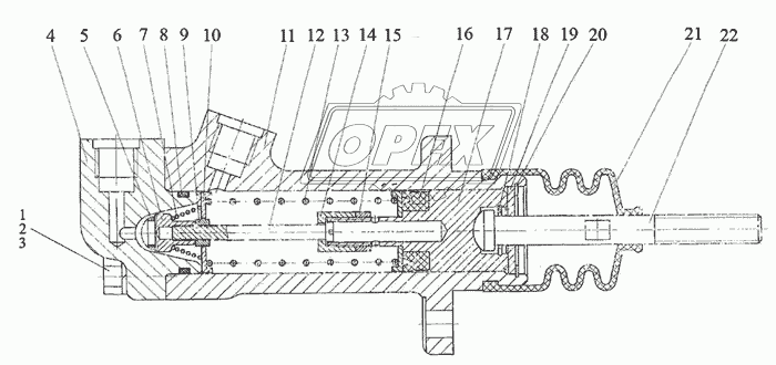 Цилиндр главный 2022-1602810