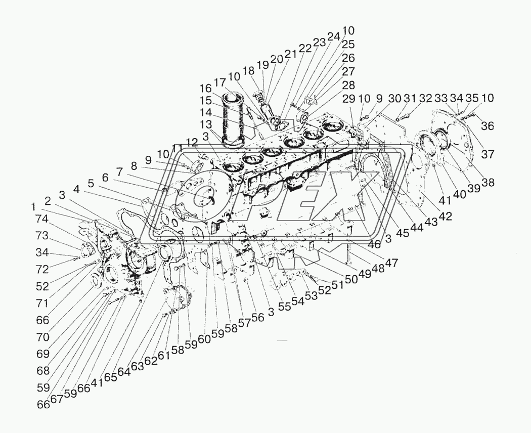 Подвеска и блок цилиндров (1522)