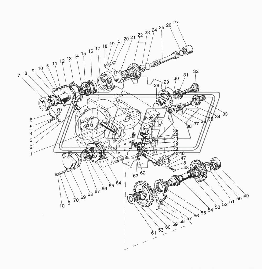 Корпус сцепления 3