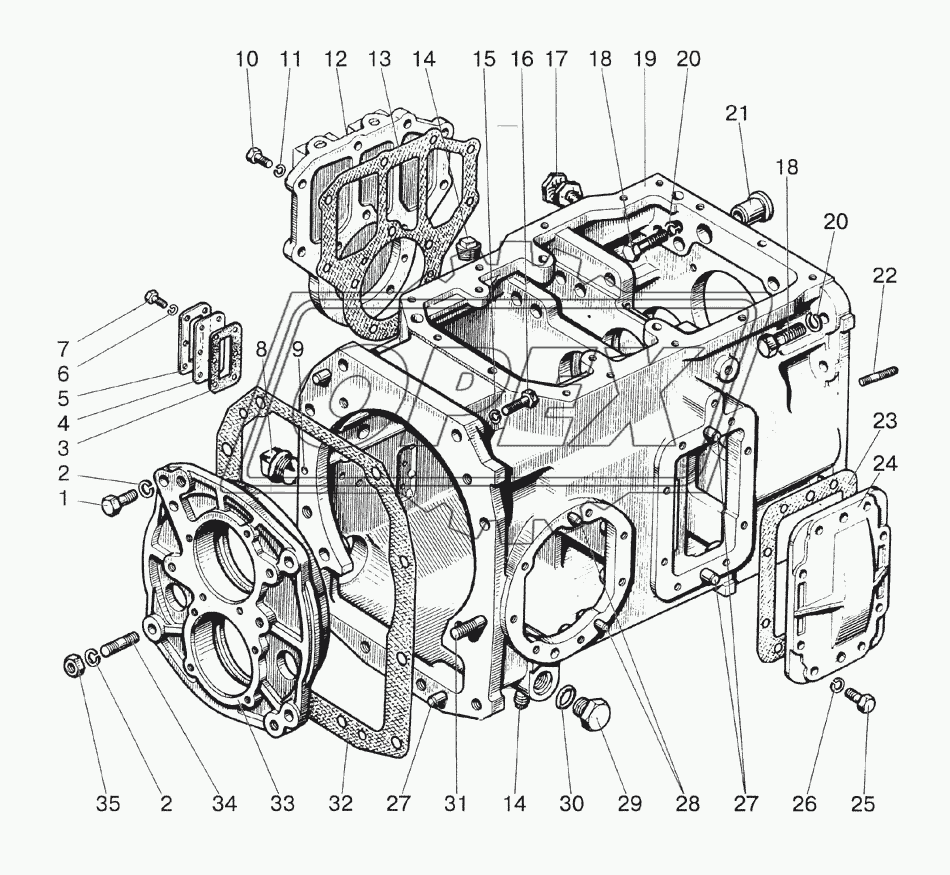 Коробка передач 1522-1700010