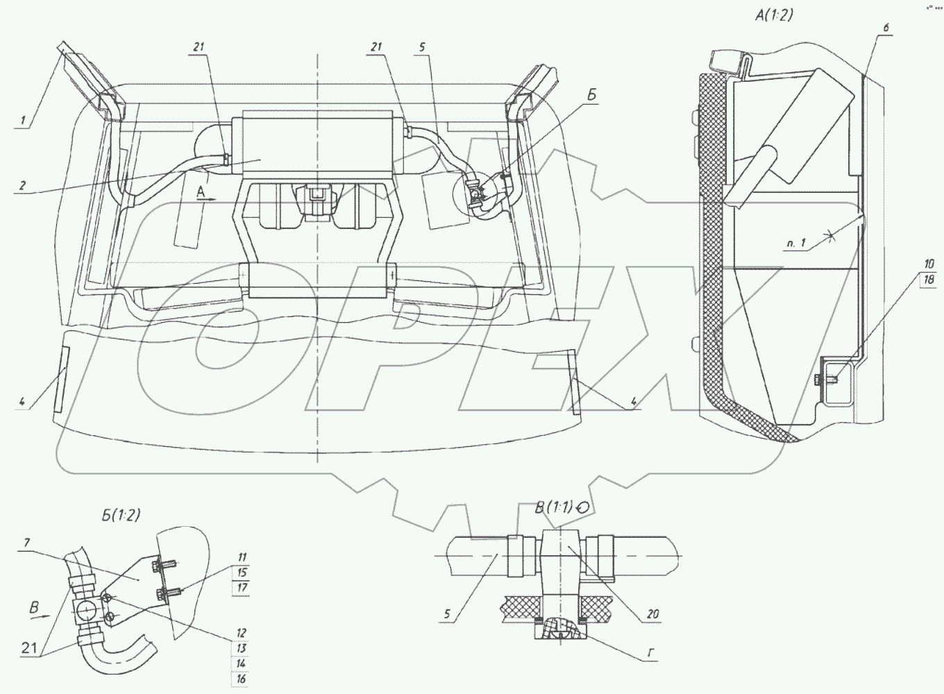  Система отопления и вентиляции