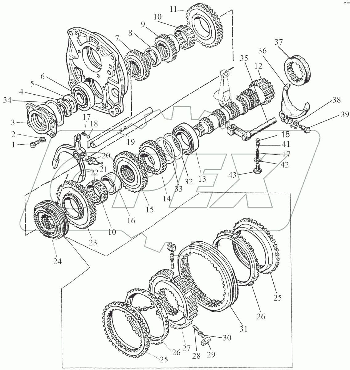  Вал промежуточный