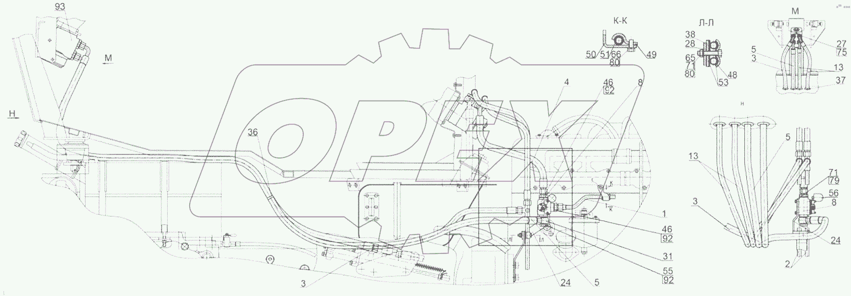  Управление рулевое гидрообъемное