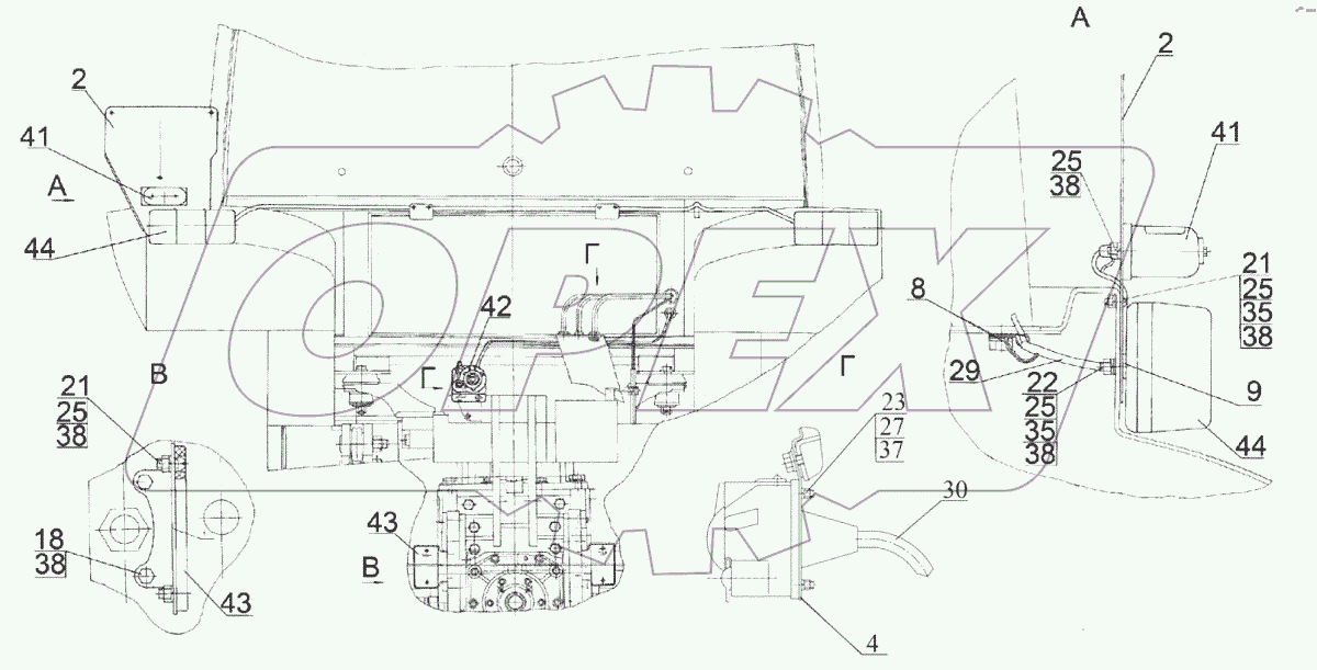  Установка фонарей задних