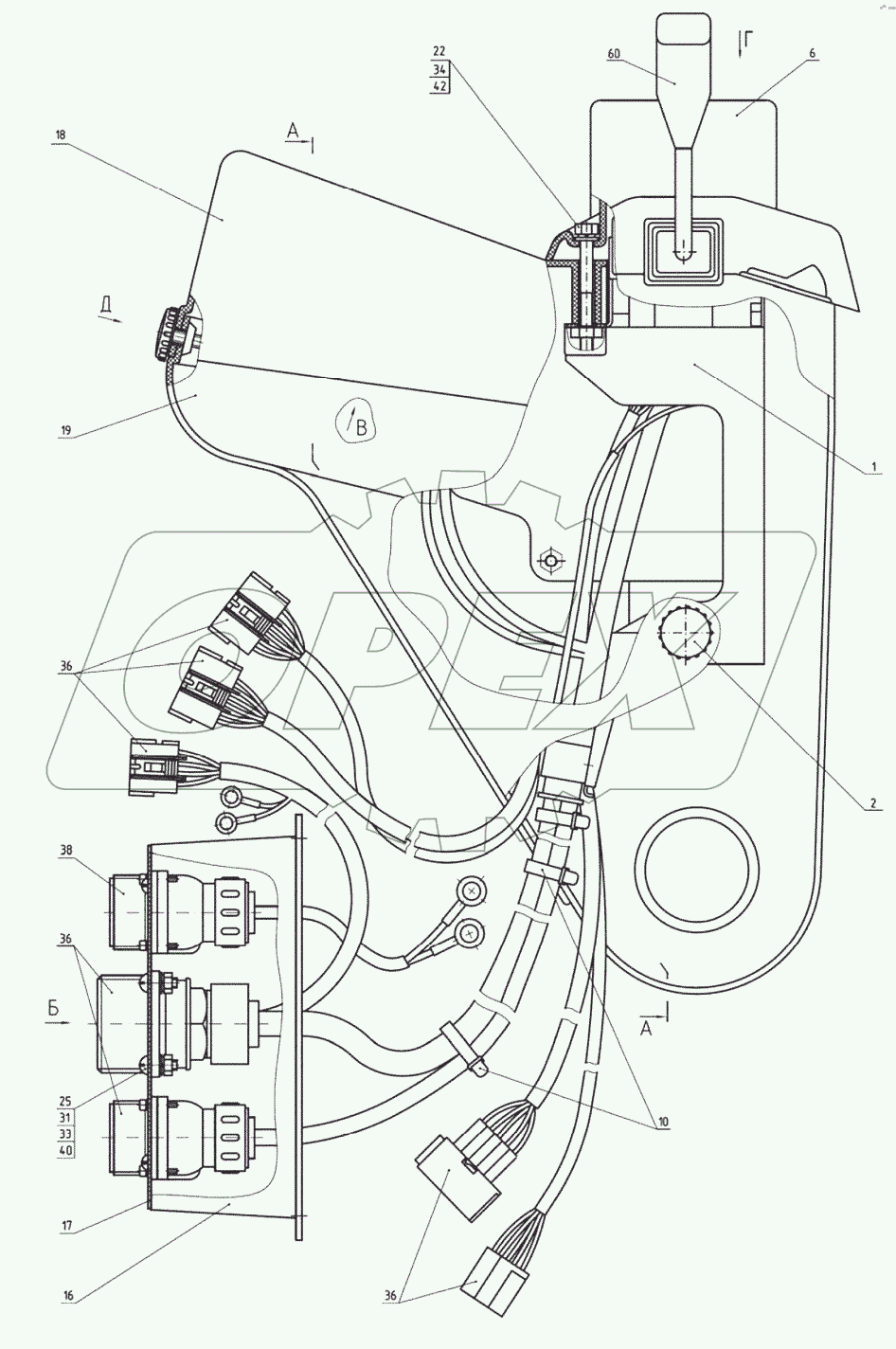  Щиток приборов