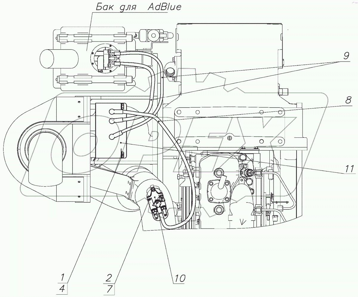  Система подачи