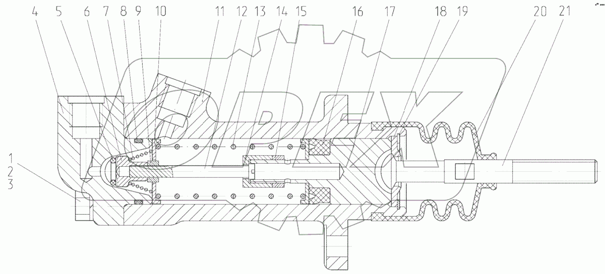  Цилиндр главный