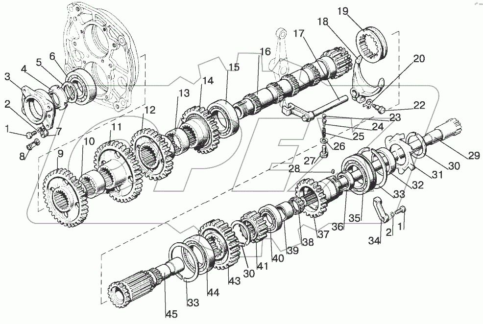  Вал промежуточный