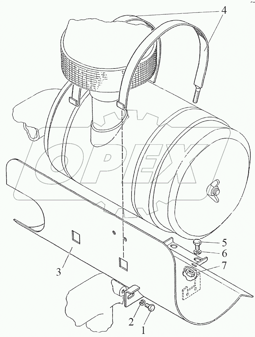  Установка воздухоочистителя