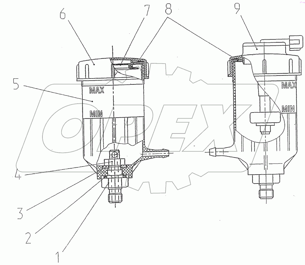  Бачки тормозной жидкости