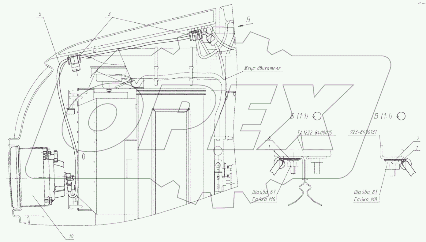  Установка фар дорожных