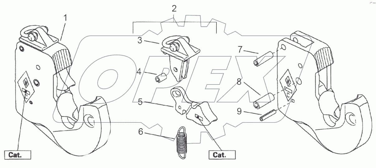  Захват «Walterscheid» 3кат.