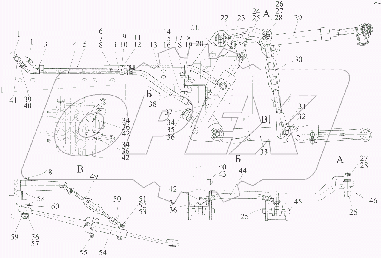  Устройство навесное переднее