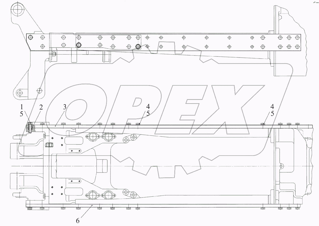  Установка кронштейна передней навески