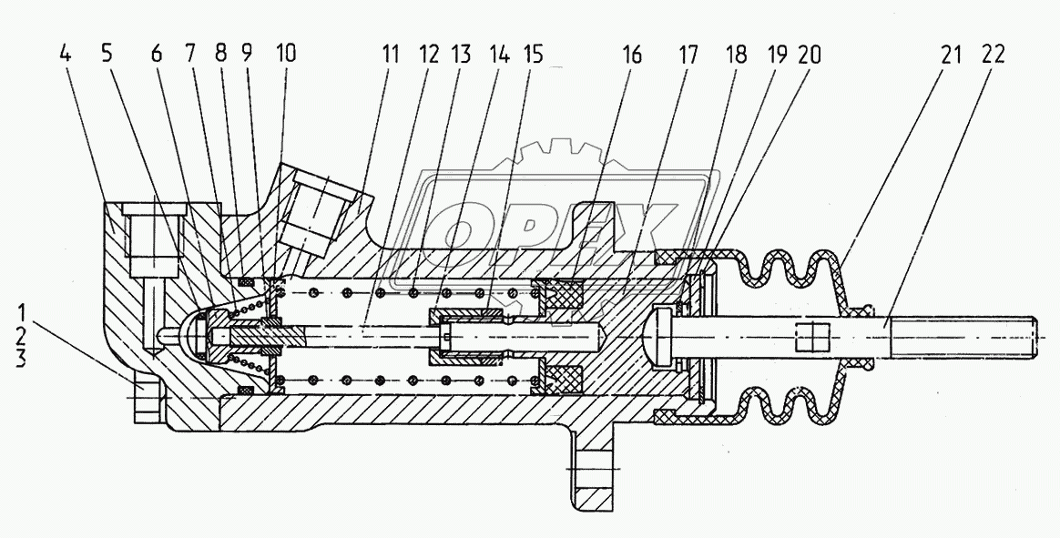 Цилиндр главный 2022-1602810