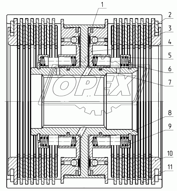 Фрикцион 2822-1701070-А