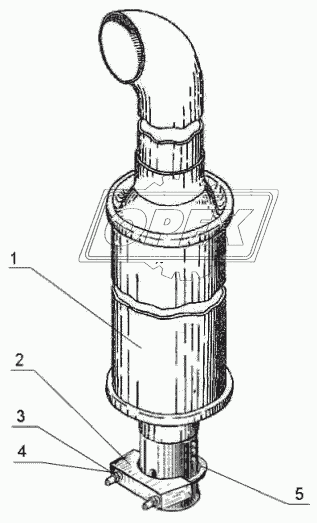 Глушитель 320-1205010