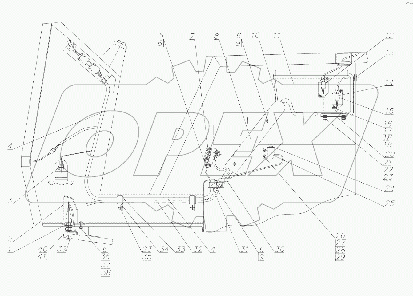 Электрооборудование кабины