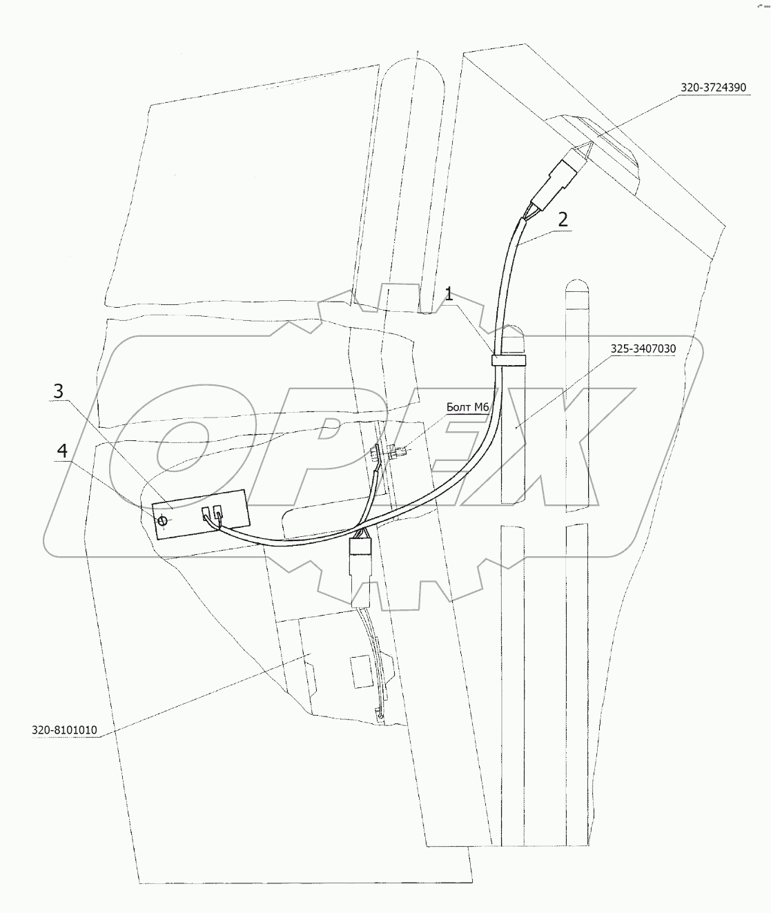 Электрооборудование отопителя