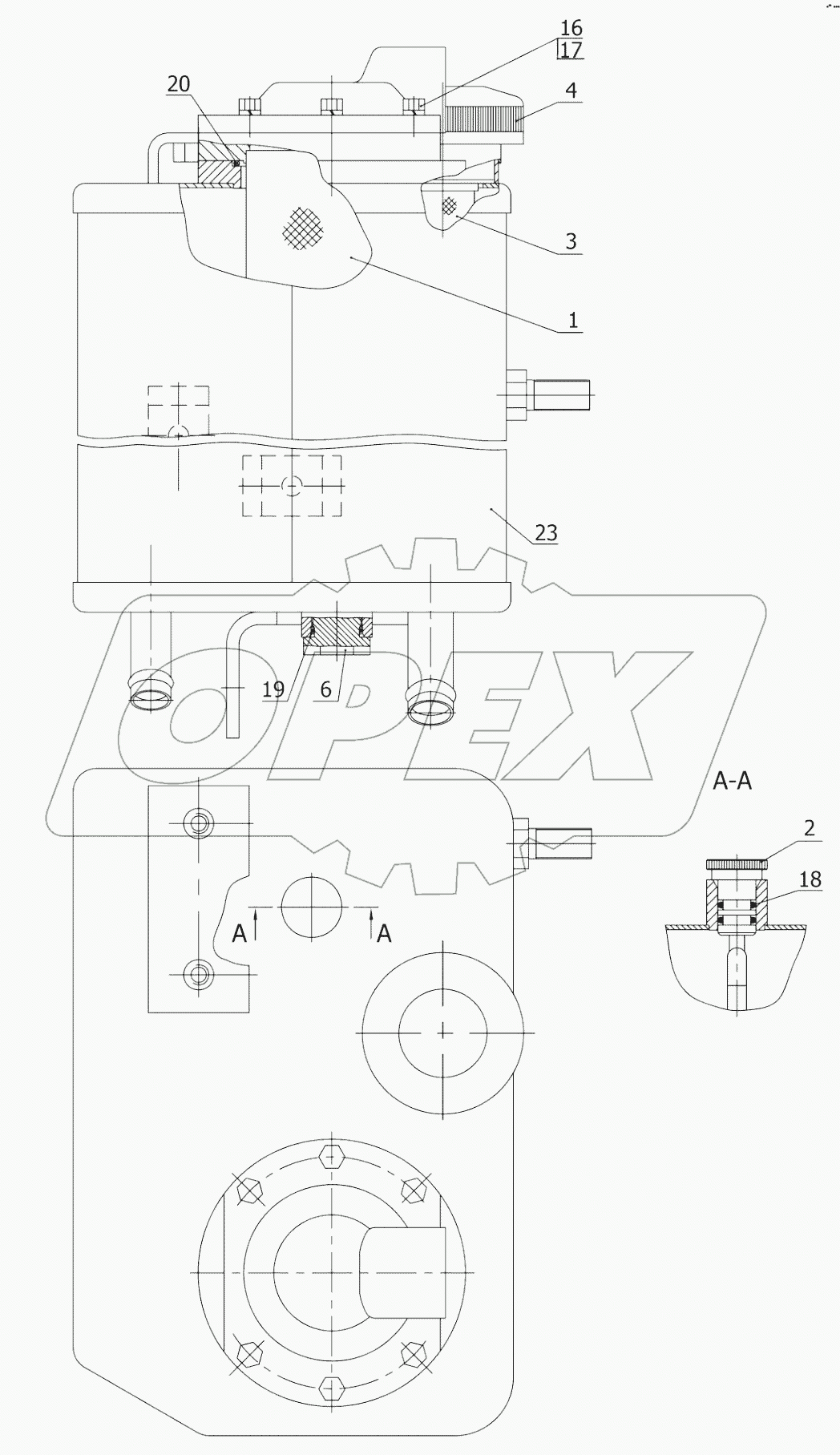 Бак масляный