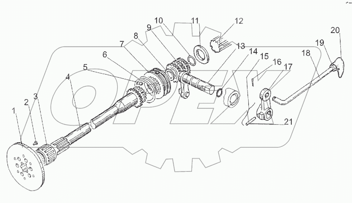 Привод насоса