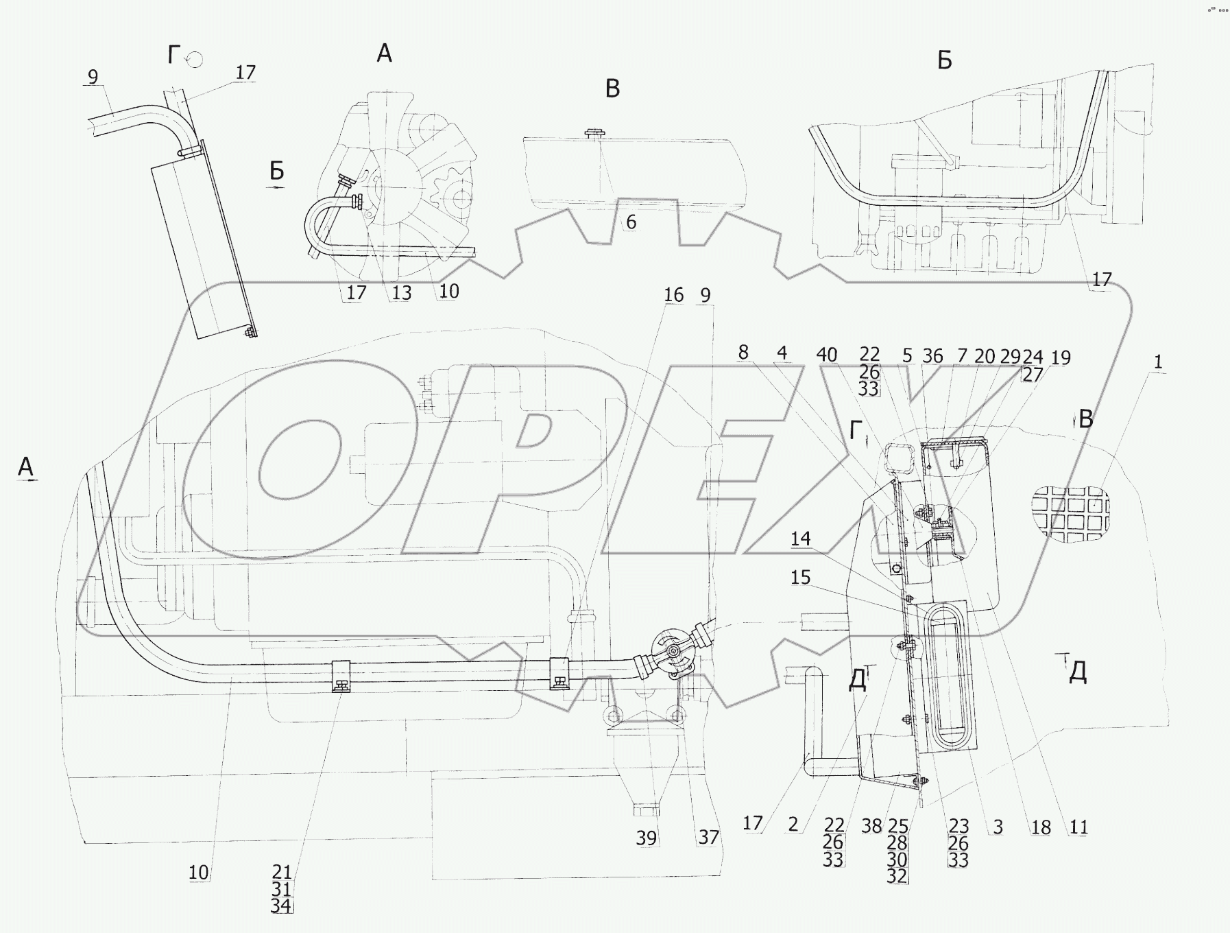Система отопления и вентиляции
