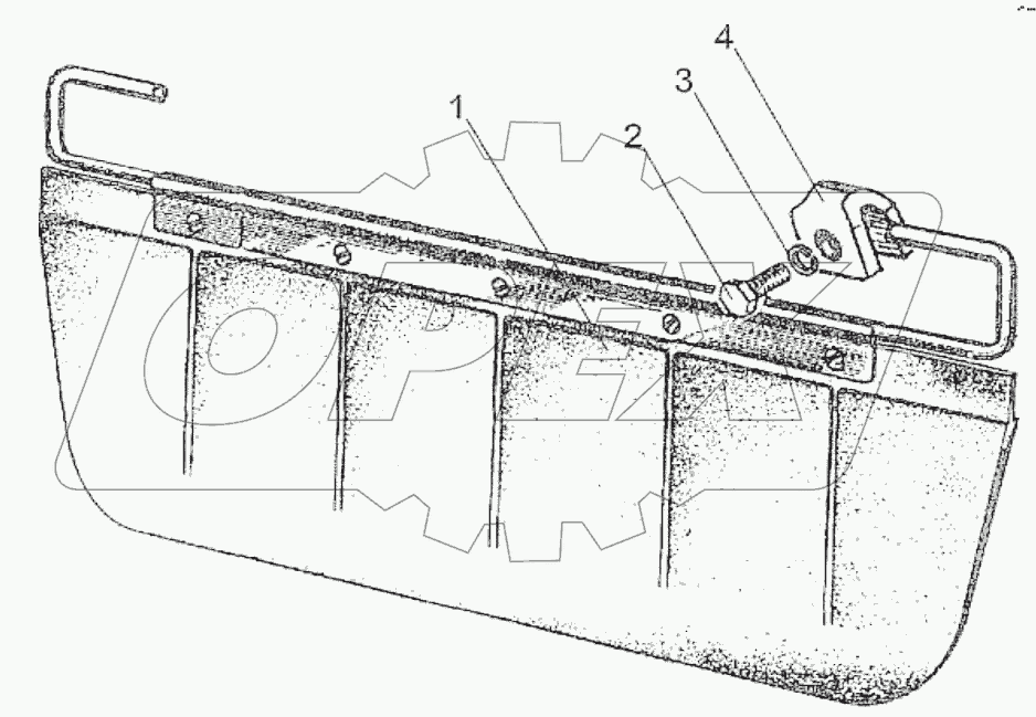 Козырек противосолнечный