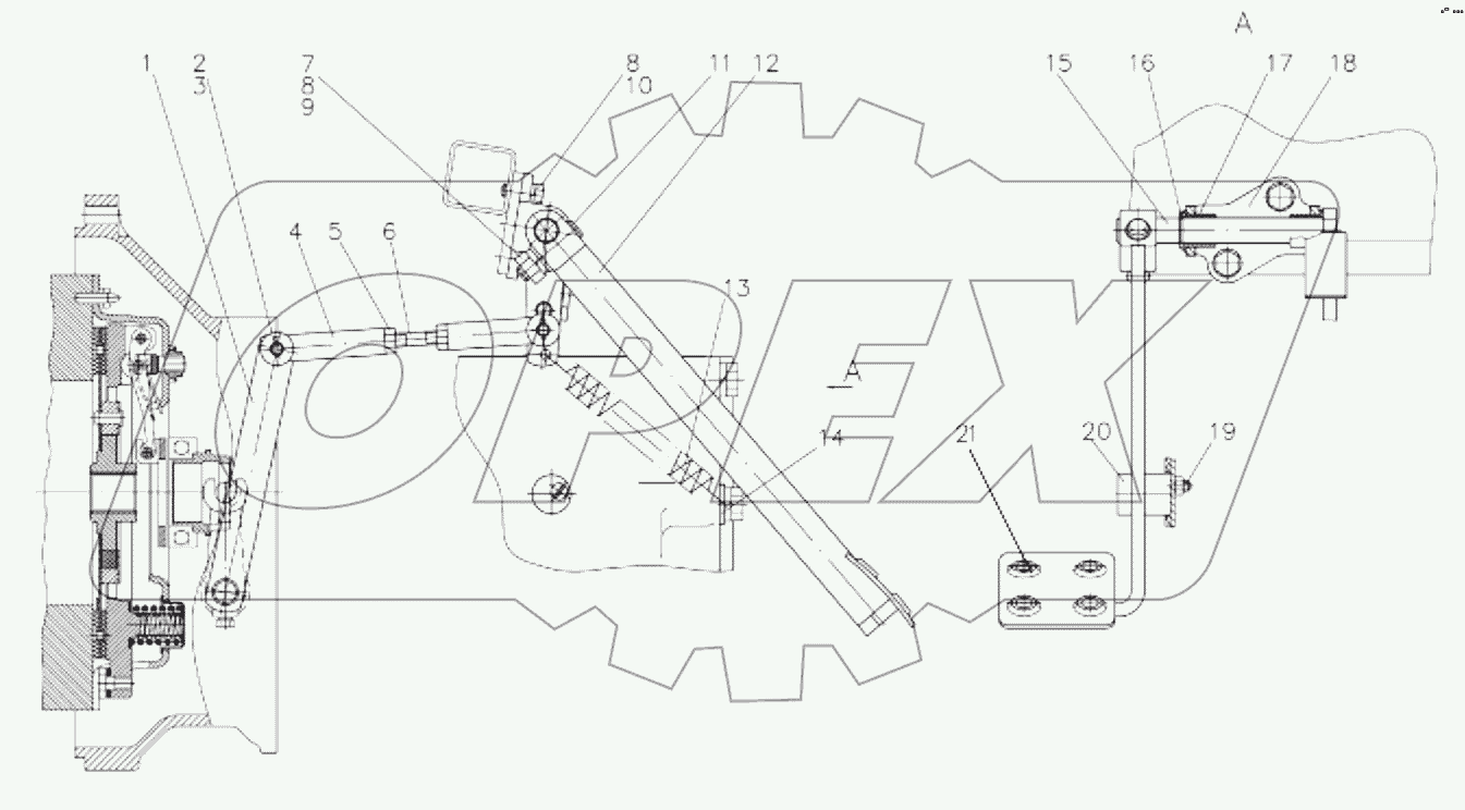 Управление сцеплением