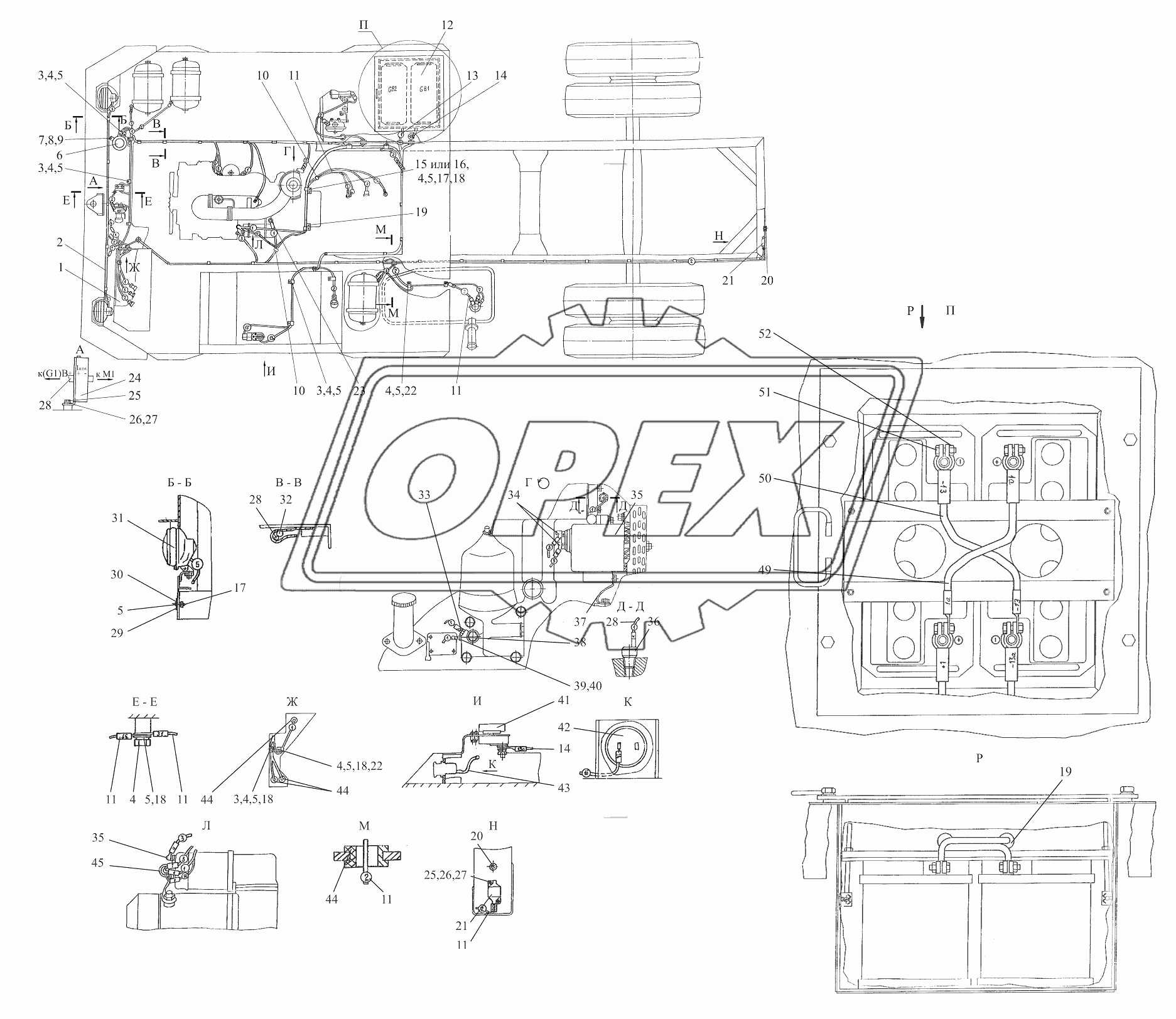 Электрооборудование Ш353М-3700010