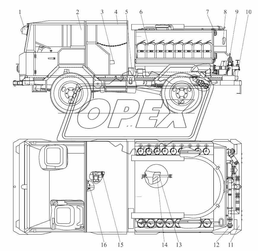 Машина пожарная шахтная «БЕЛАРУС» МП-403М 403М-0000010