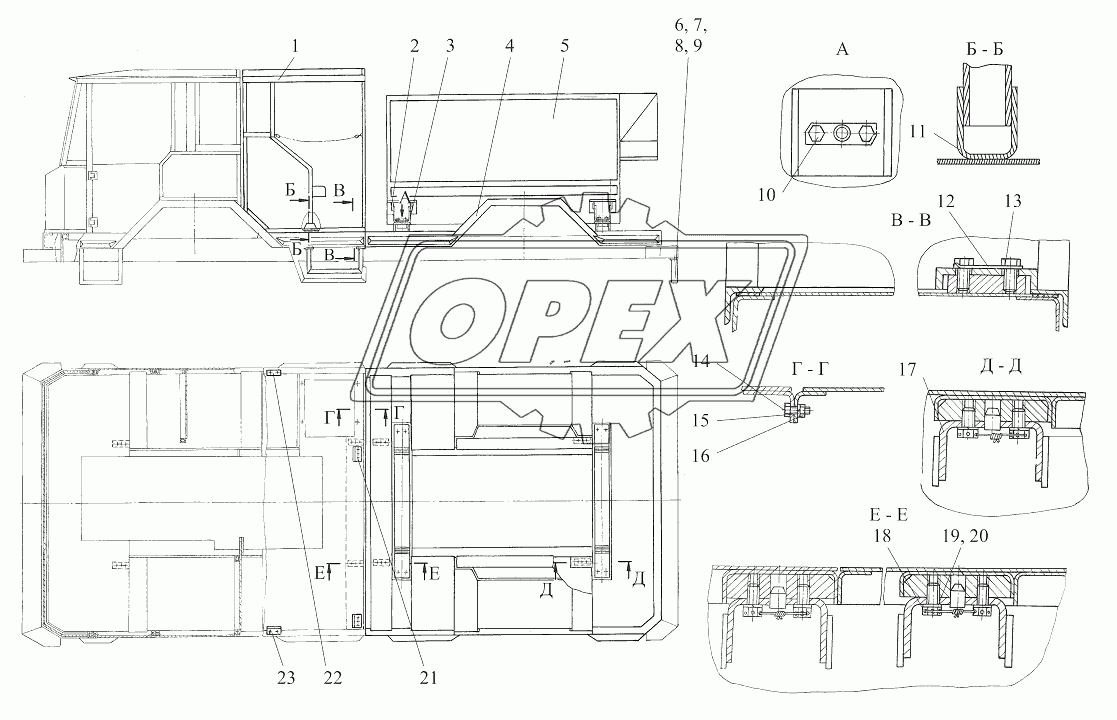 Установка верхних строений 403М-2801000