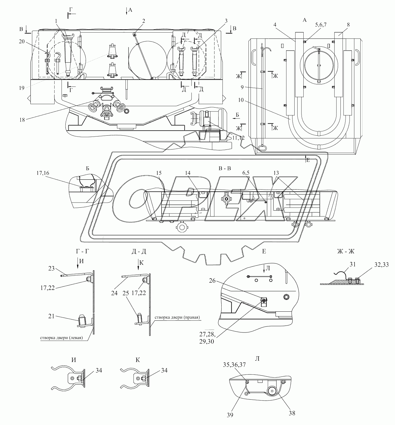 Арматура пожарная 403М-8504010