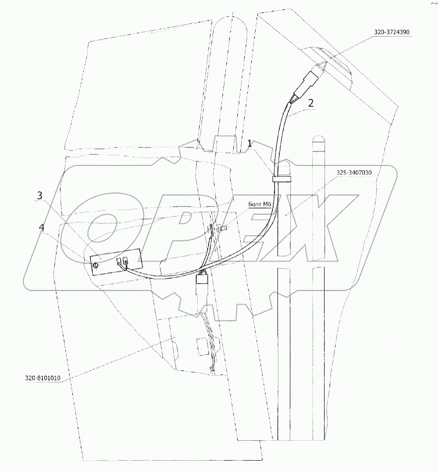 Электрооборудование отопителя