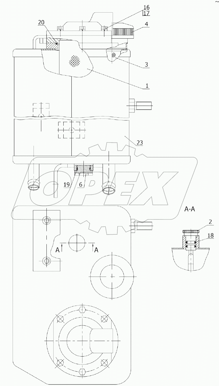 Бак масляный