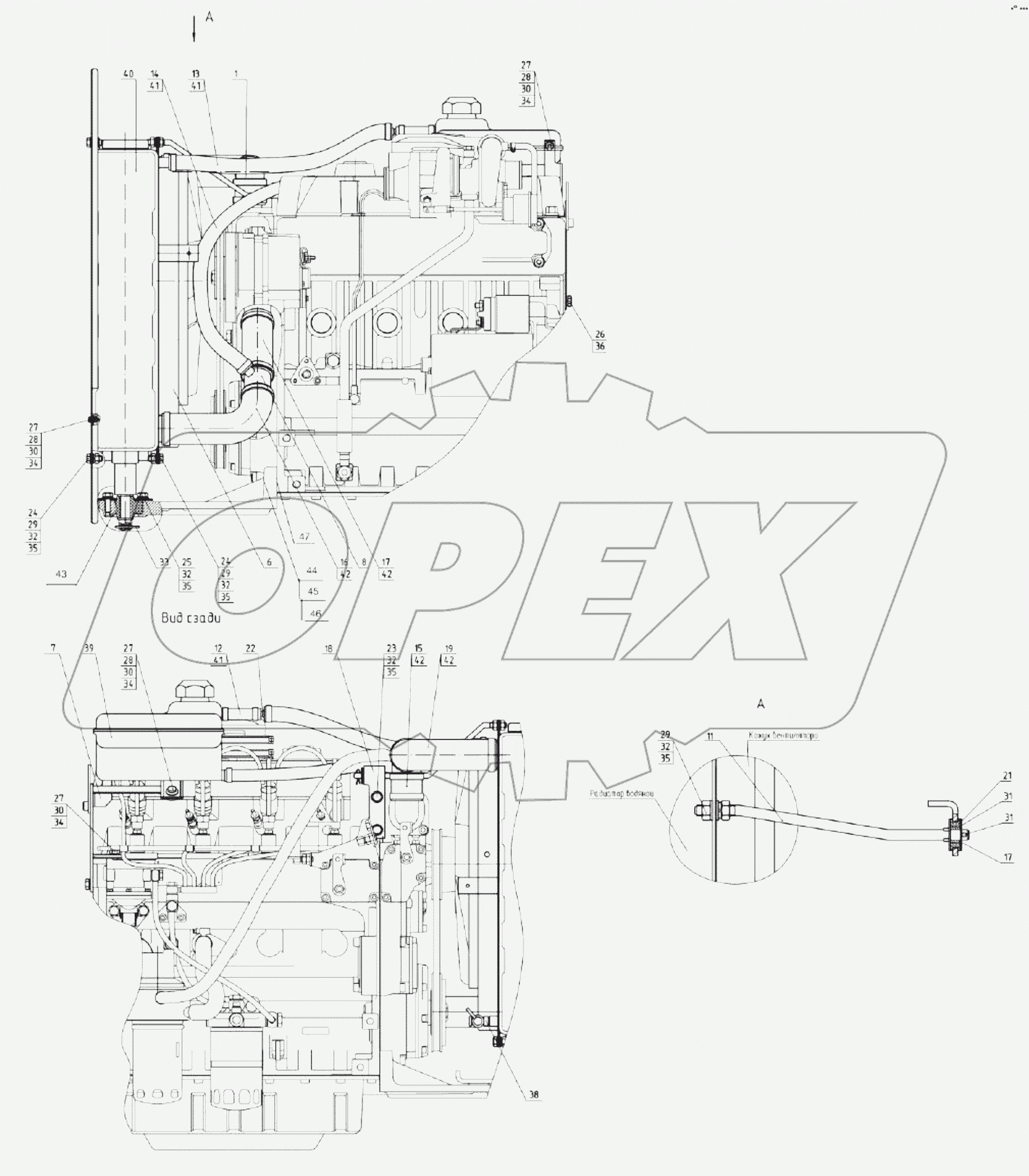 Радиатор водяной
