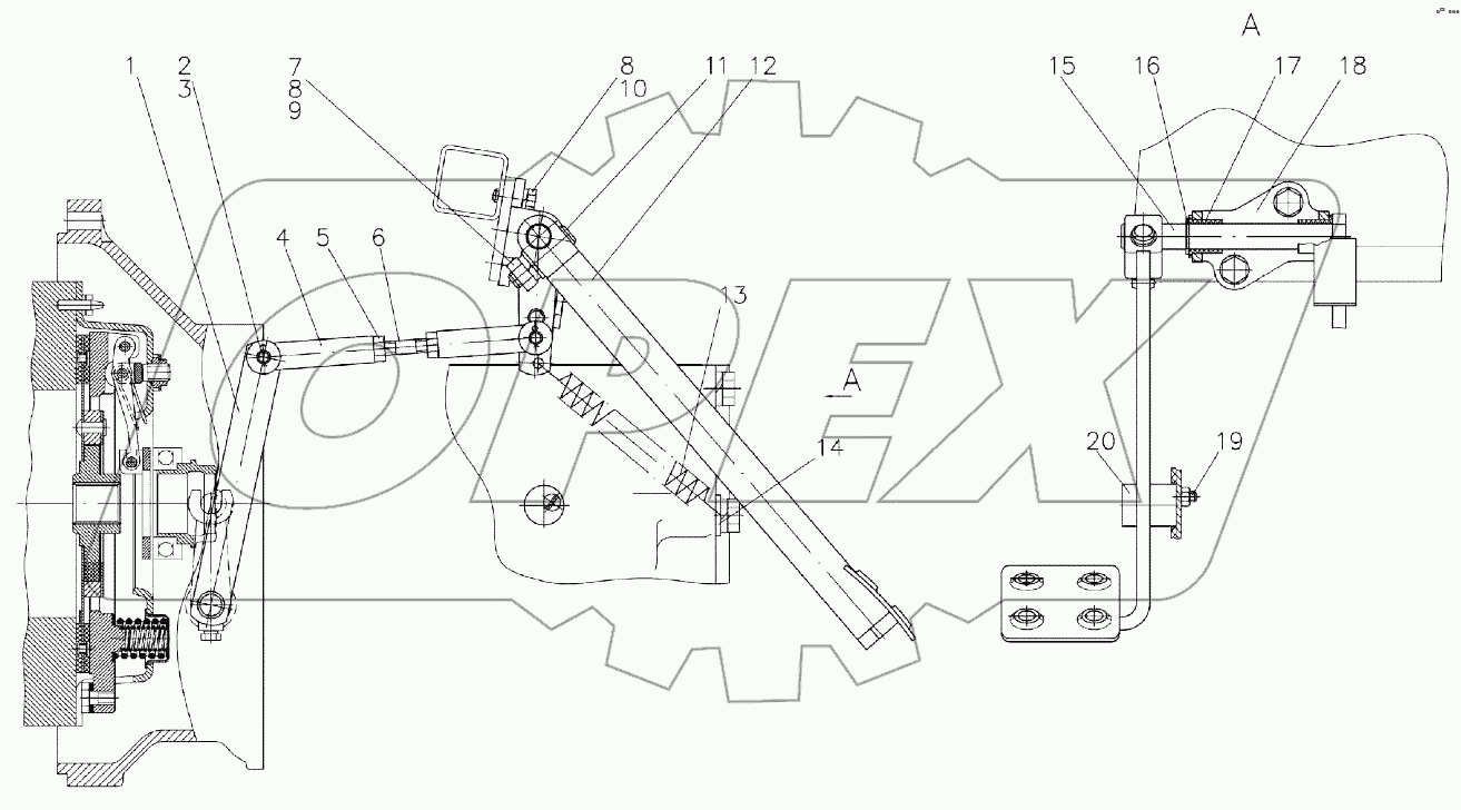 Управление сцеплением