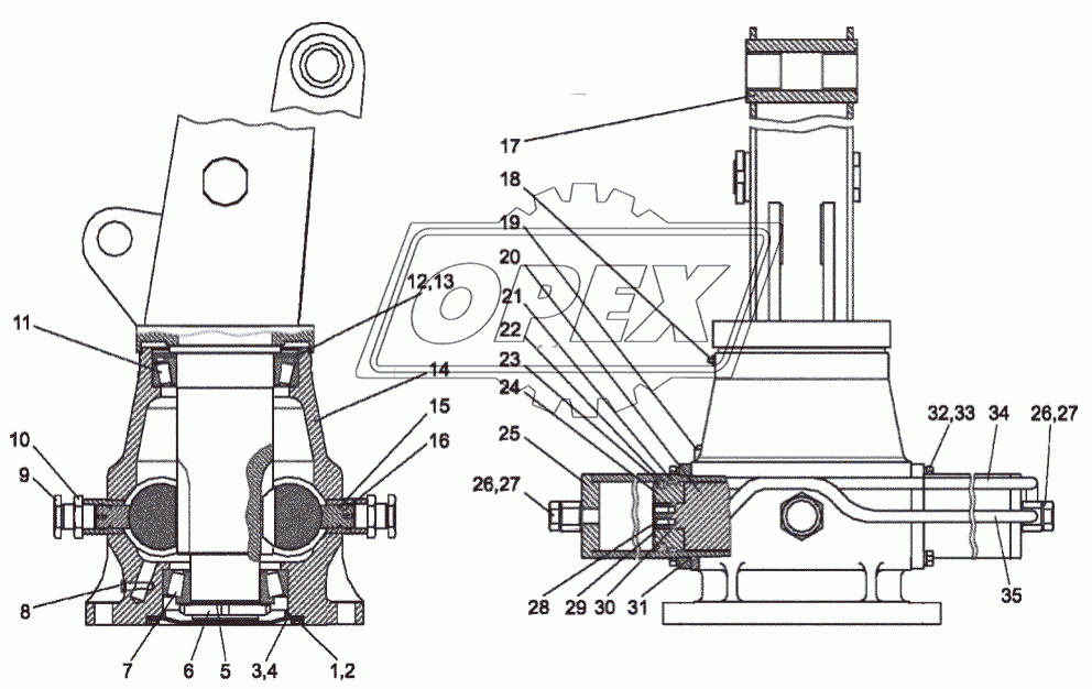 ГМ42-0700000-01 Устройство поворотное