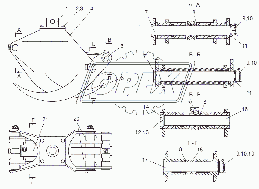 ГМ42-0800000 Захват