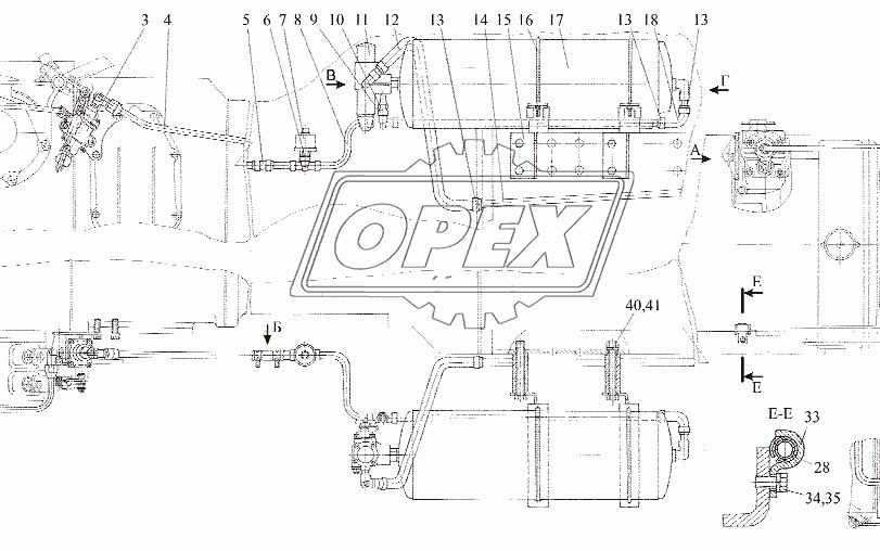 Л82.2-3500005 Пневмопривод