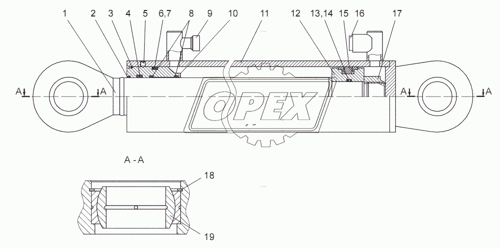 ГМ42-4510000-01 Гидроцилиндр