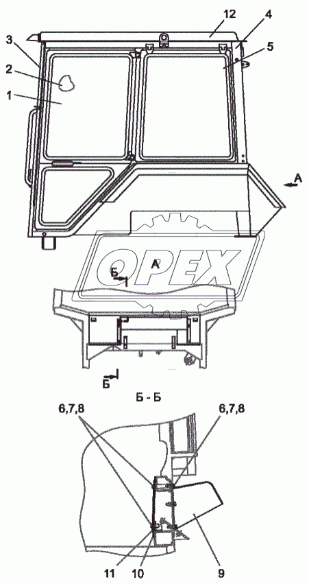 Л82.2-6700010 Кабина