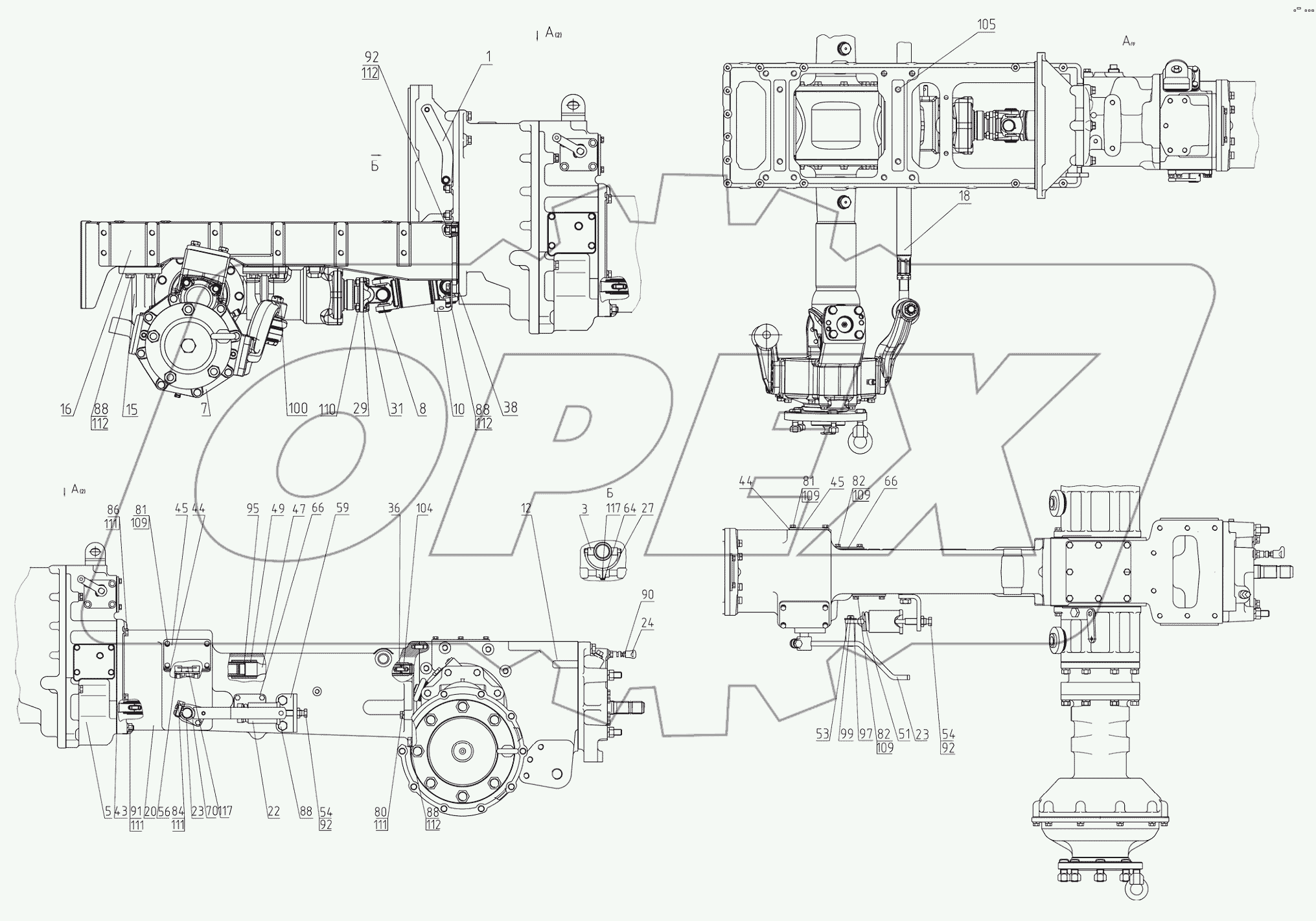 Трансмиссия 622-0002010
