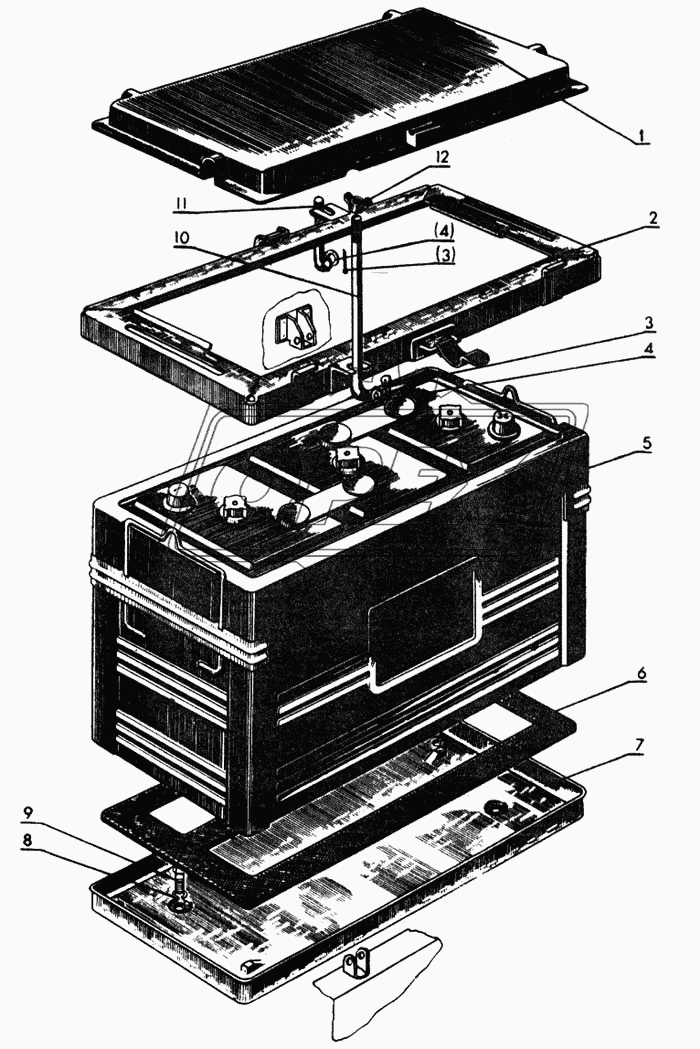 Аккумуляторная батарея 1