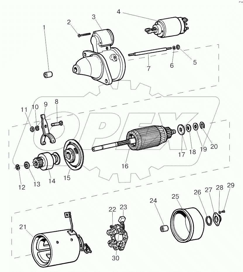 Стартер (12 В, 24 В)